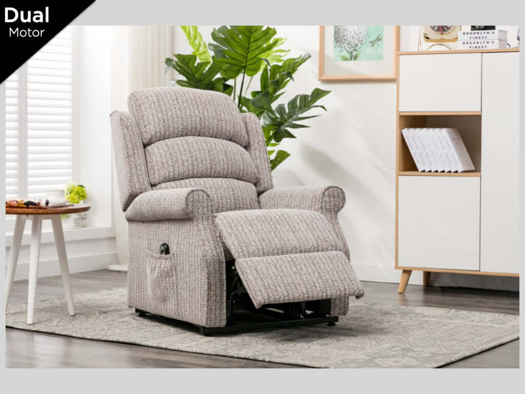 Windsor Chair Lift & Tilt Dual Motor Natural