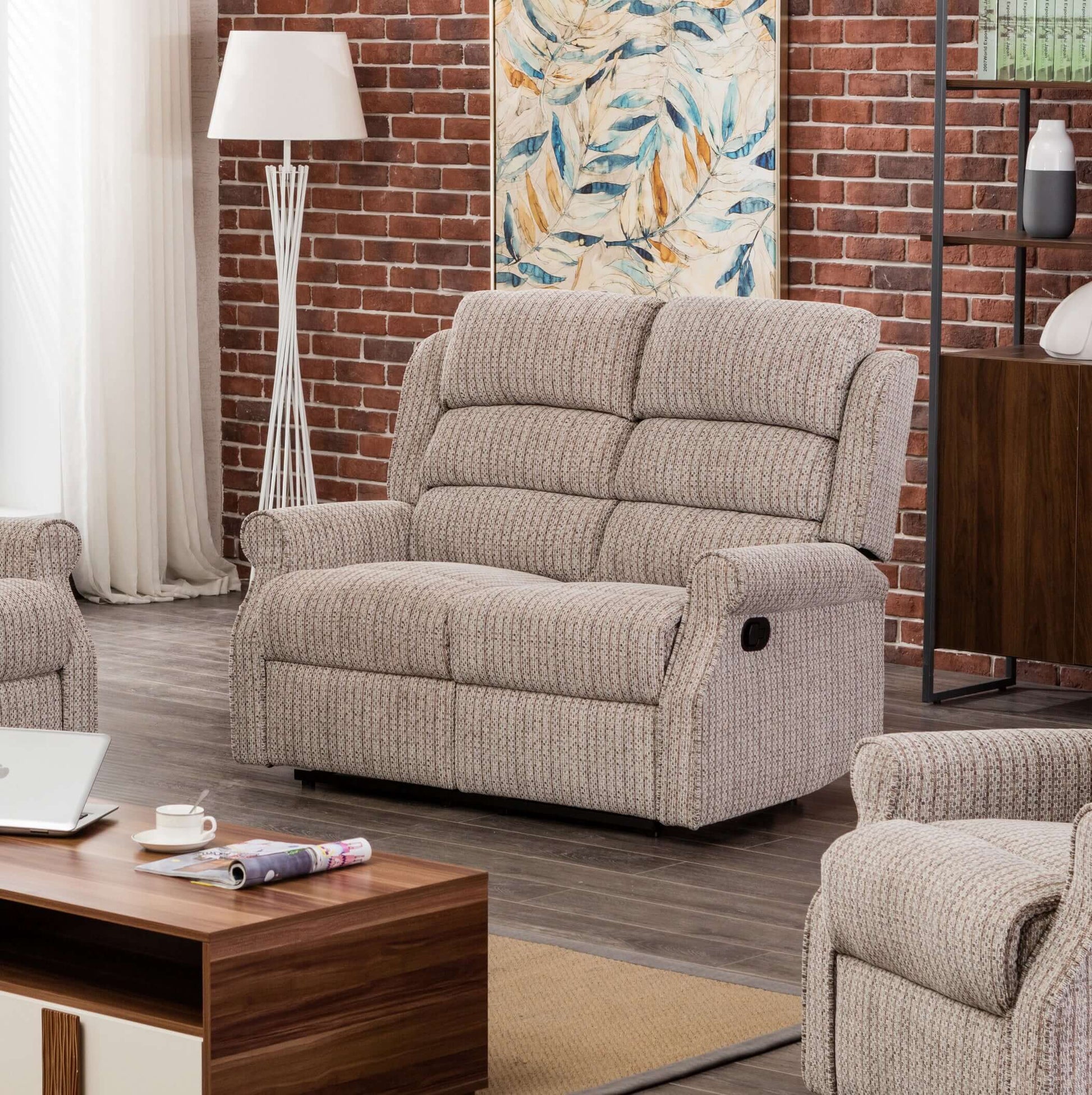 Windsor 2 seater Recliner Natural
