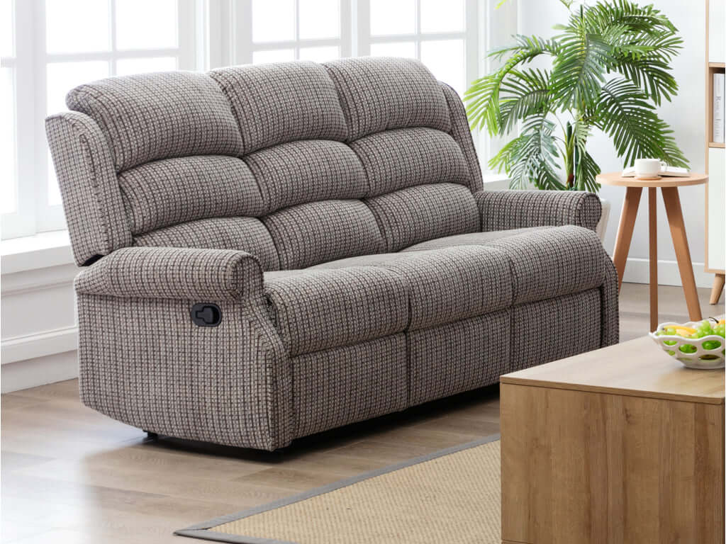 Windsor 3 Seater Recliner Latte