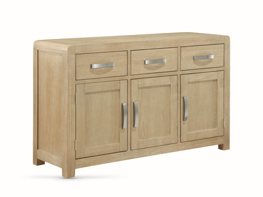 Tennessee Washed Oak 3 Door Sideboard