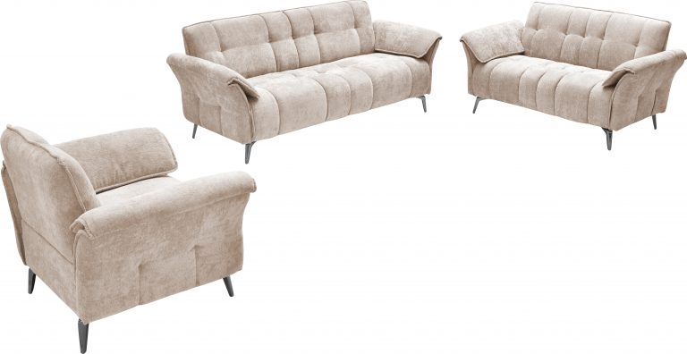 Amalfi Sofa - Champagne Fabric