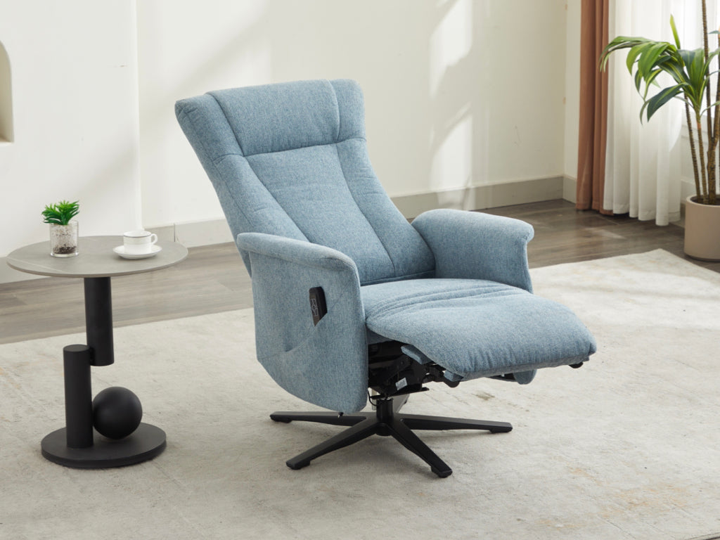 Apero Dual Motor Electric Swivel TV Chair