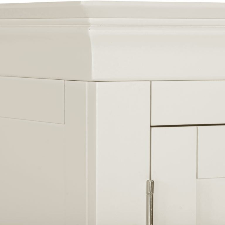 Bordeaux 2 Door Wardrobe - Ivory
