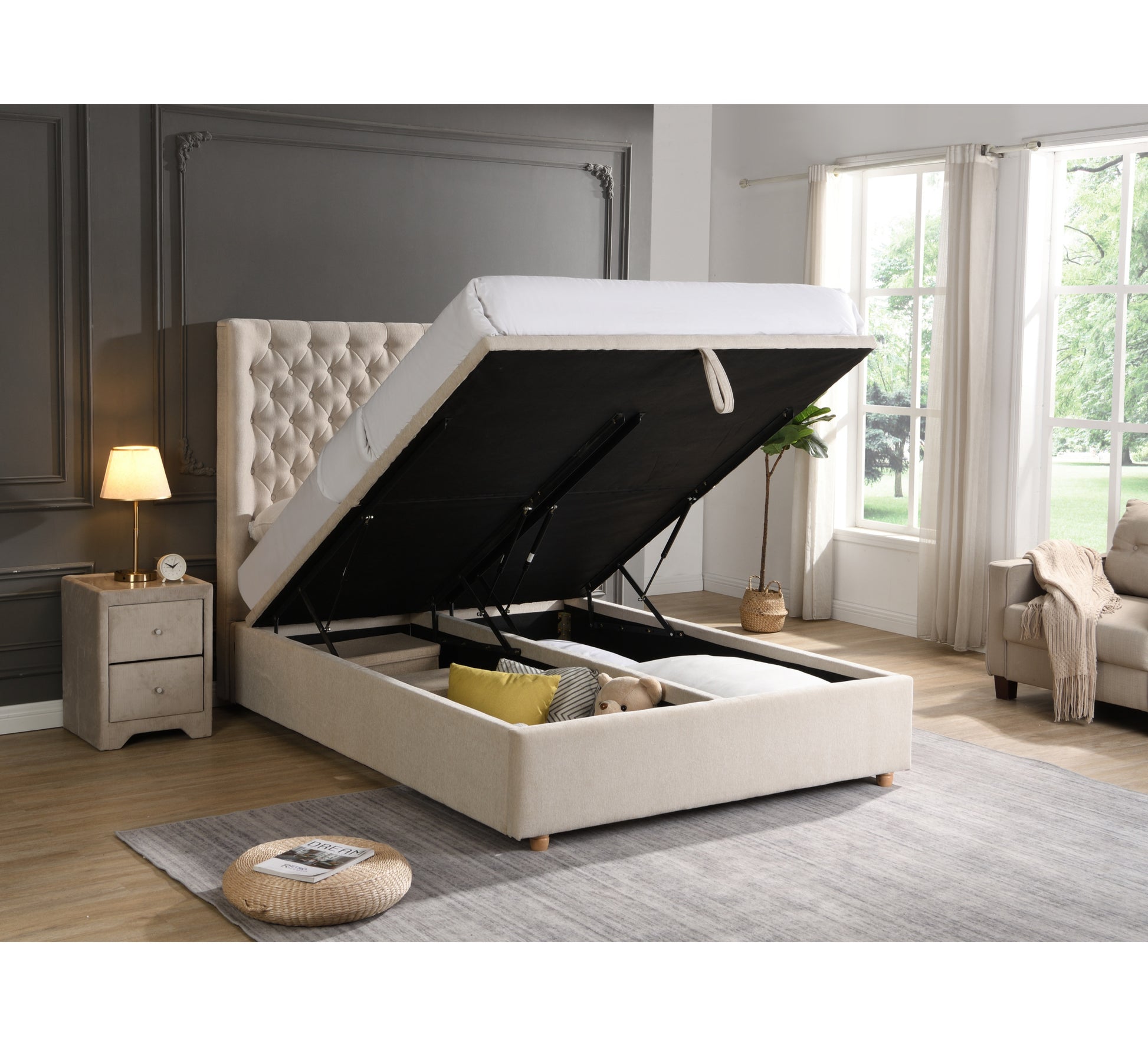 Emma Gas-Lift Bed