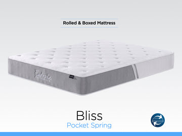 Eutopia Bliss Memory Foam Latex Pocket Spring Mattress