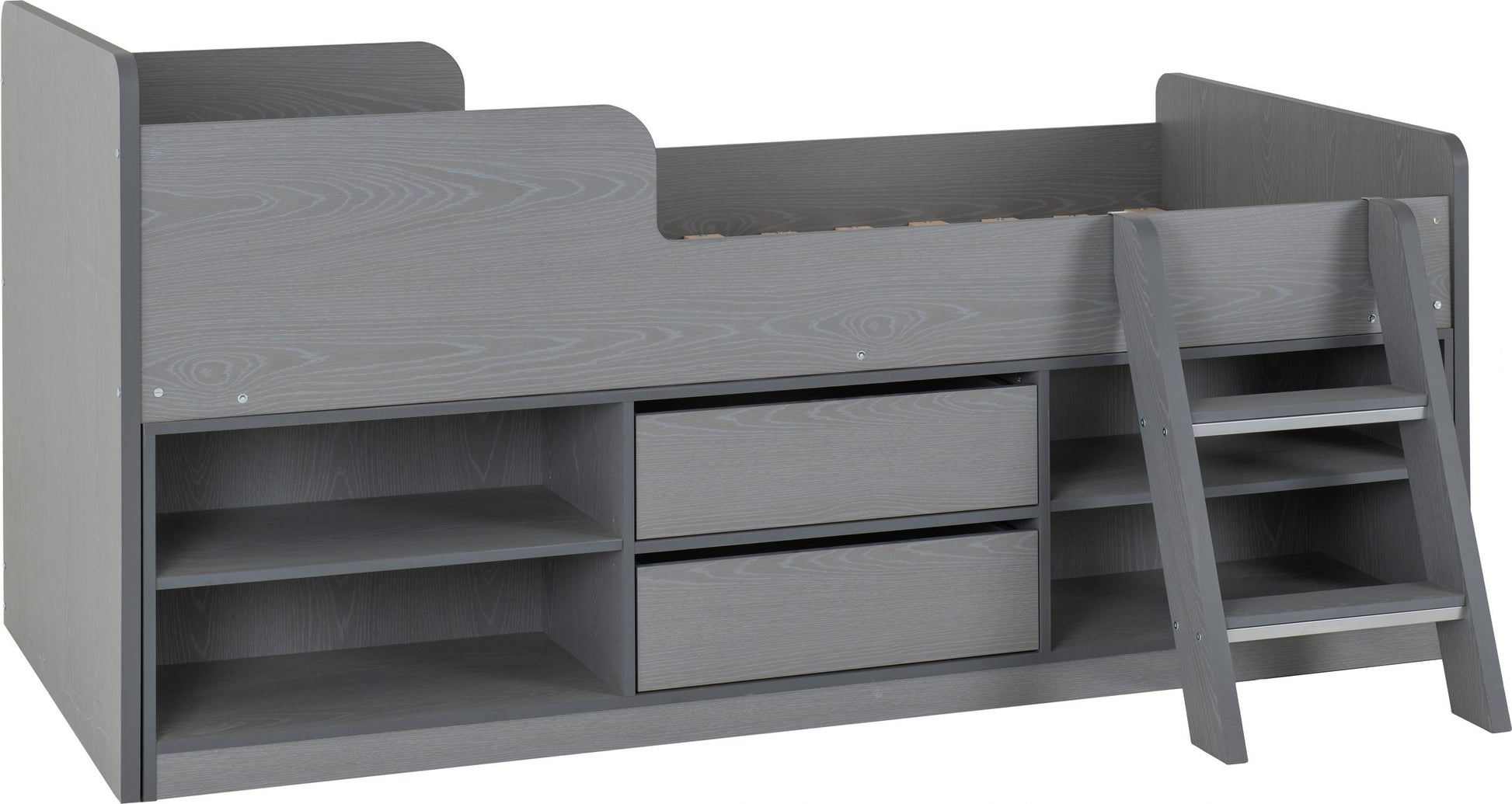 Felix Low Sleeper Bed - Grey