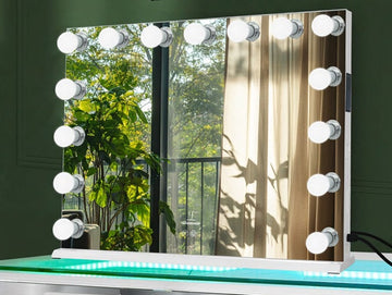 Glam Pro Max Hollywood Makeup Mirror with Bluetooth