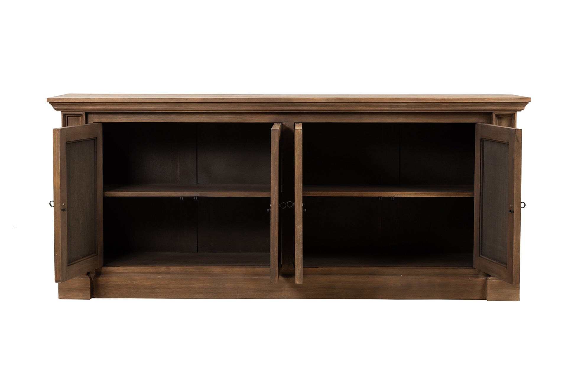 Harvard 4 Door Sideboard- Dark Bayur