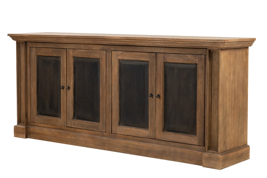 Harvard 4 Door  Sideboard- Dark Bayur