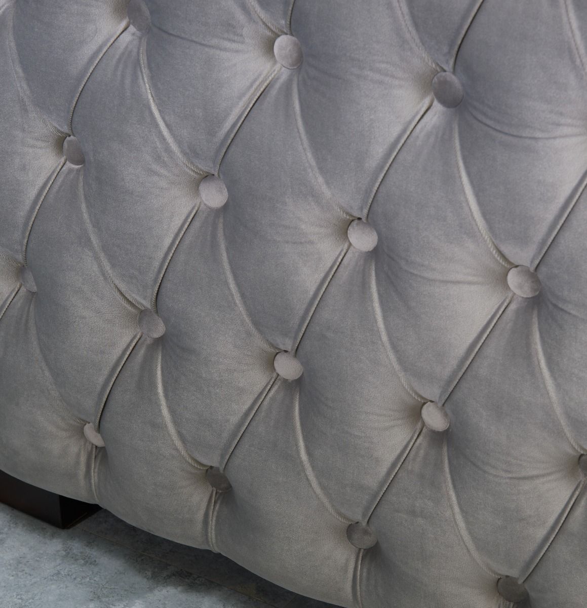 Moscow 2 Seater Sofa - Silver