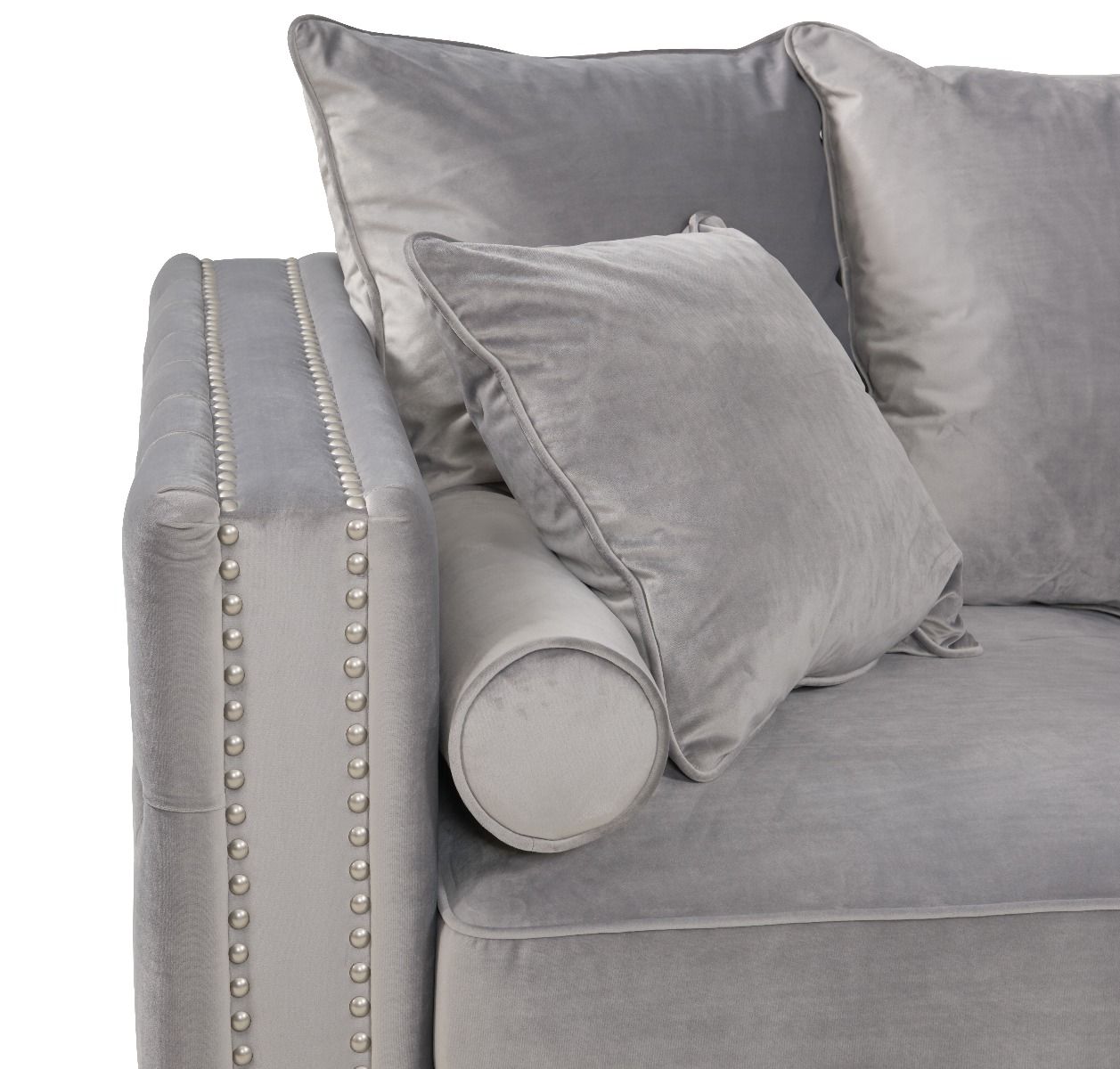 Moscow 2 Seater Sofa - Silver
