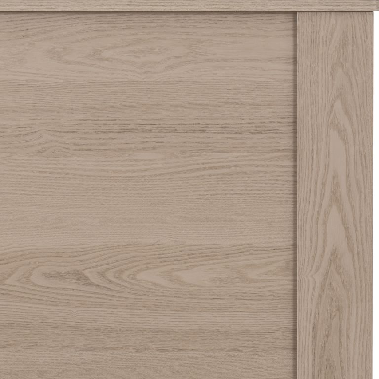Paris 4'6 Double Bed -  Smoked Ash Effect