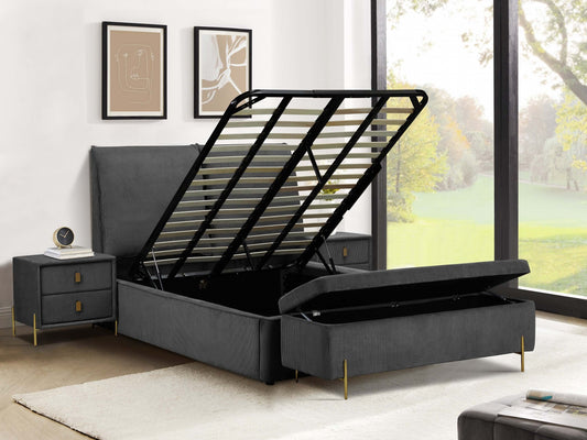 Waterford Storage Bed - Grey