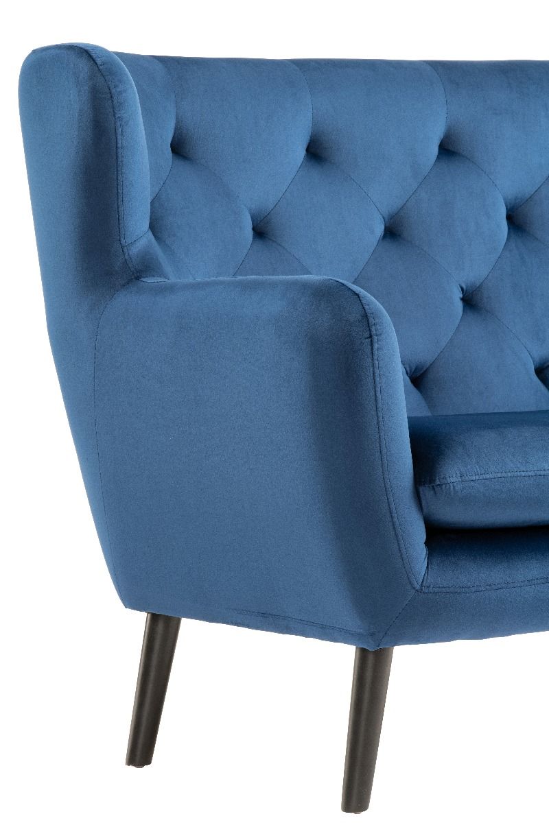 Yak 2 Seater Sofa - Royal Blue - Velvet