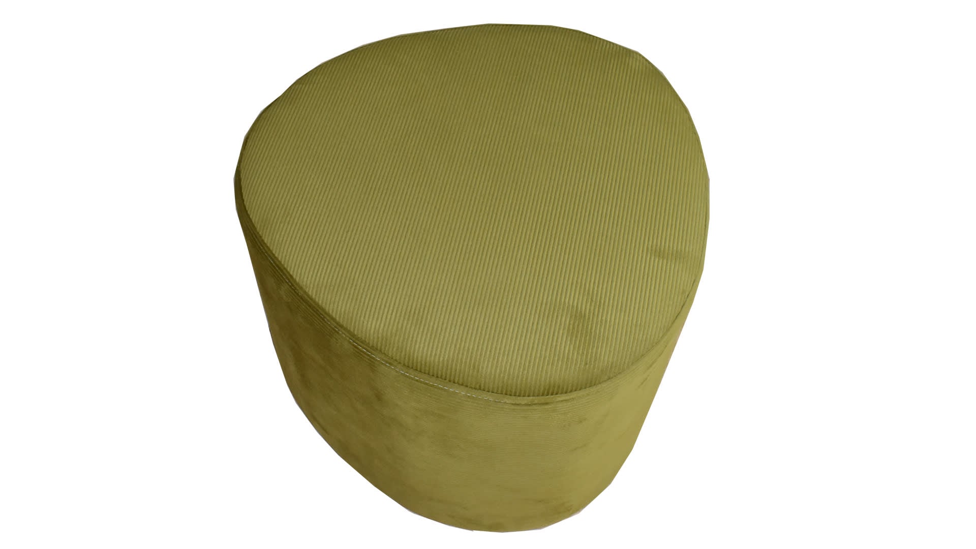 Yellow Footstool - Pouffe
