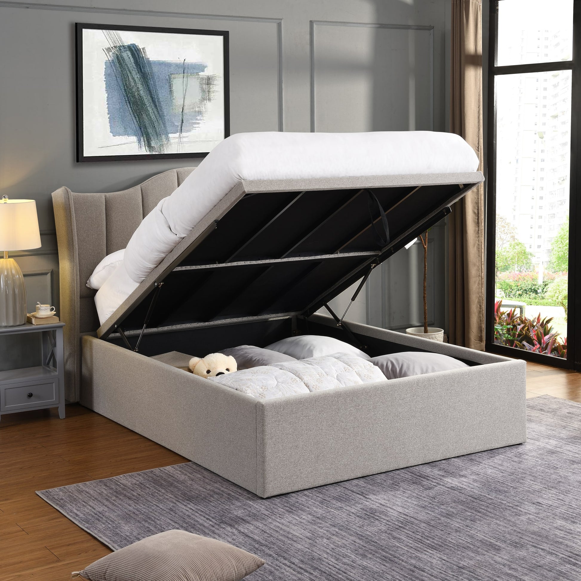 Oasis Base + Wilson Headboard - 4FT6
