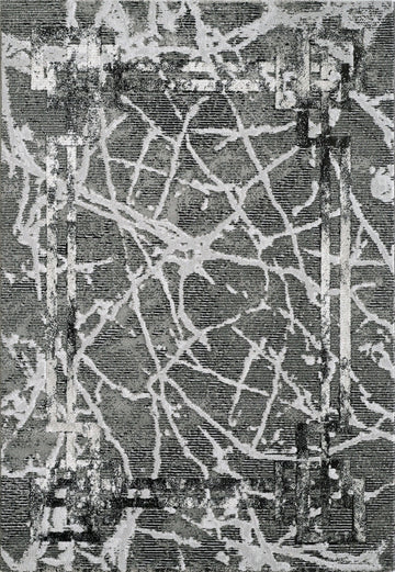 Alisa Rug - Dark Grey Black