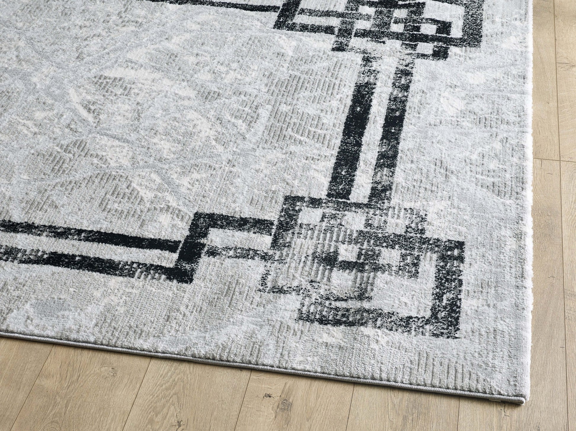 Alisa Rug - Grey Black