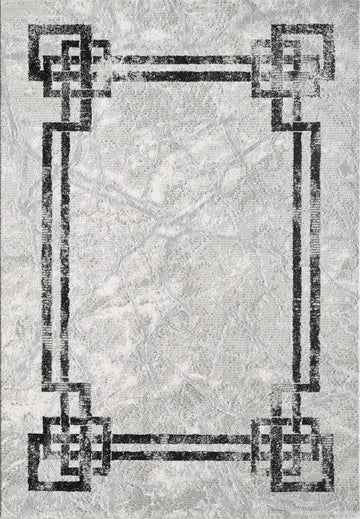 Alisa Rug - Grey Black