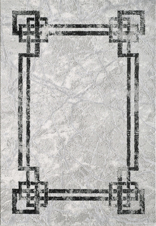 Alisa Rug - Grey Black