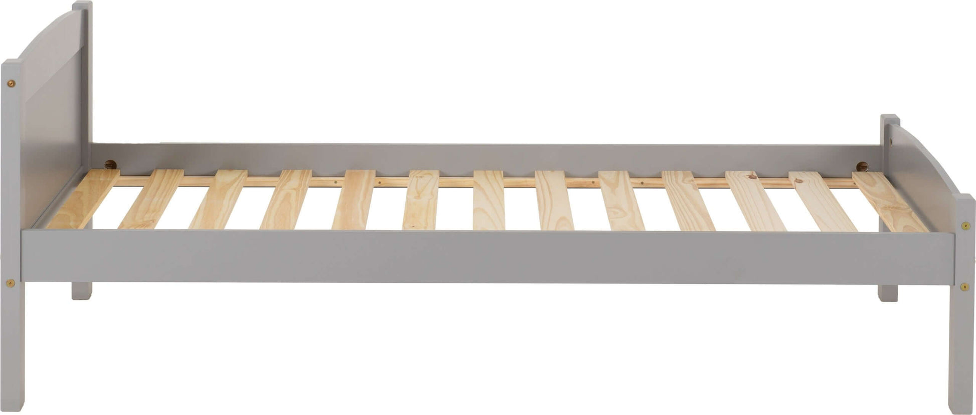 Amber 3' Single Bed Grey Slate- The Right Buy Store