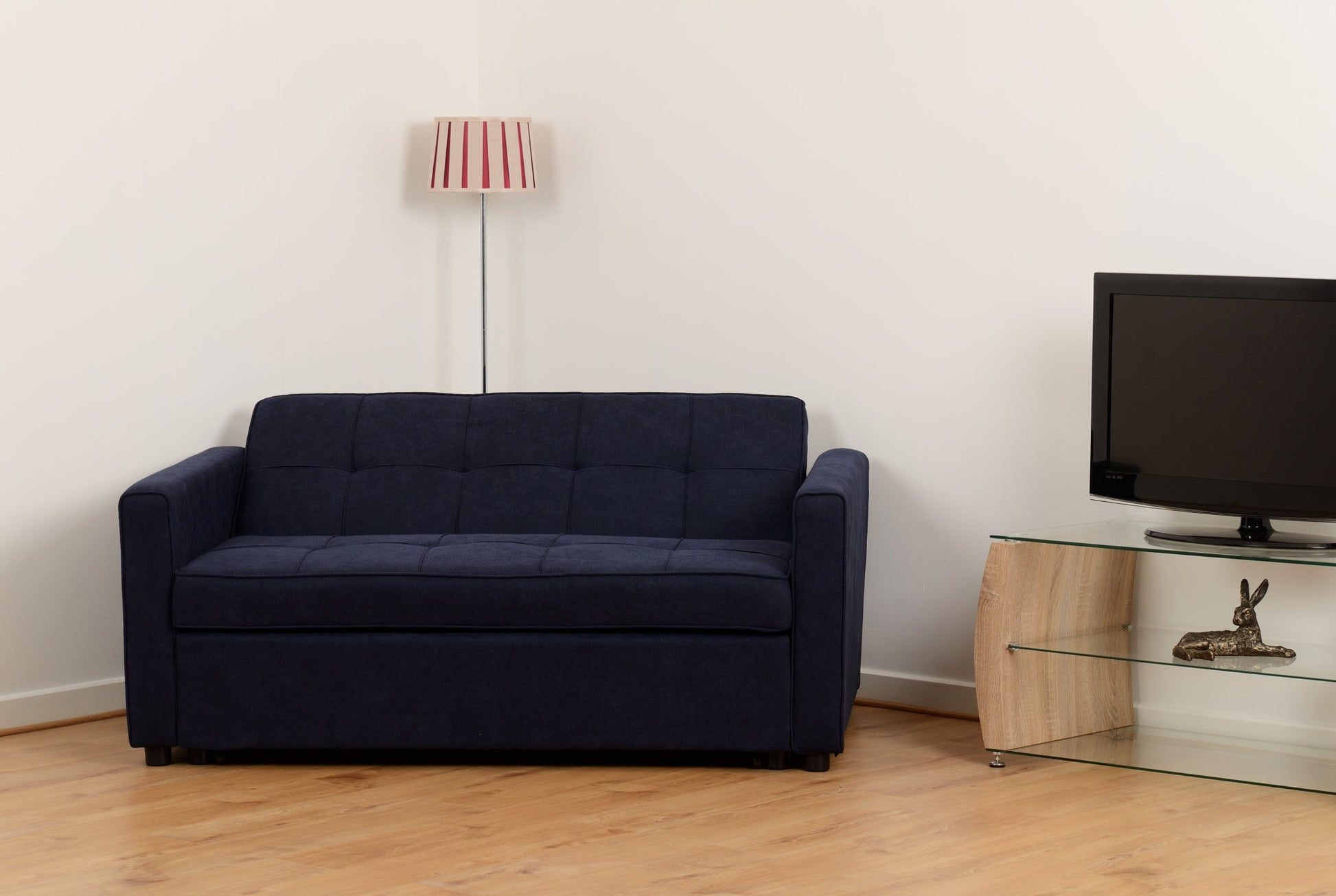 Astoria Sofa Bed - Navy Blue Fabric - The Right Buy Store