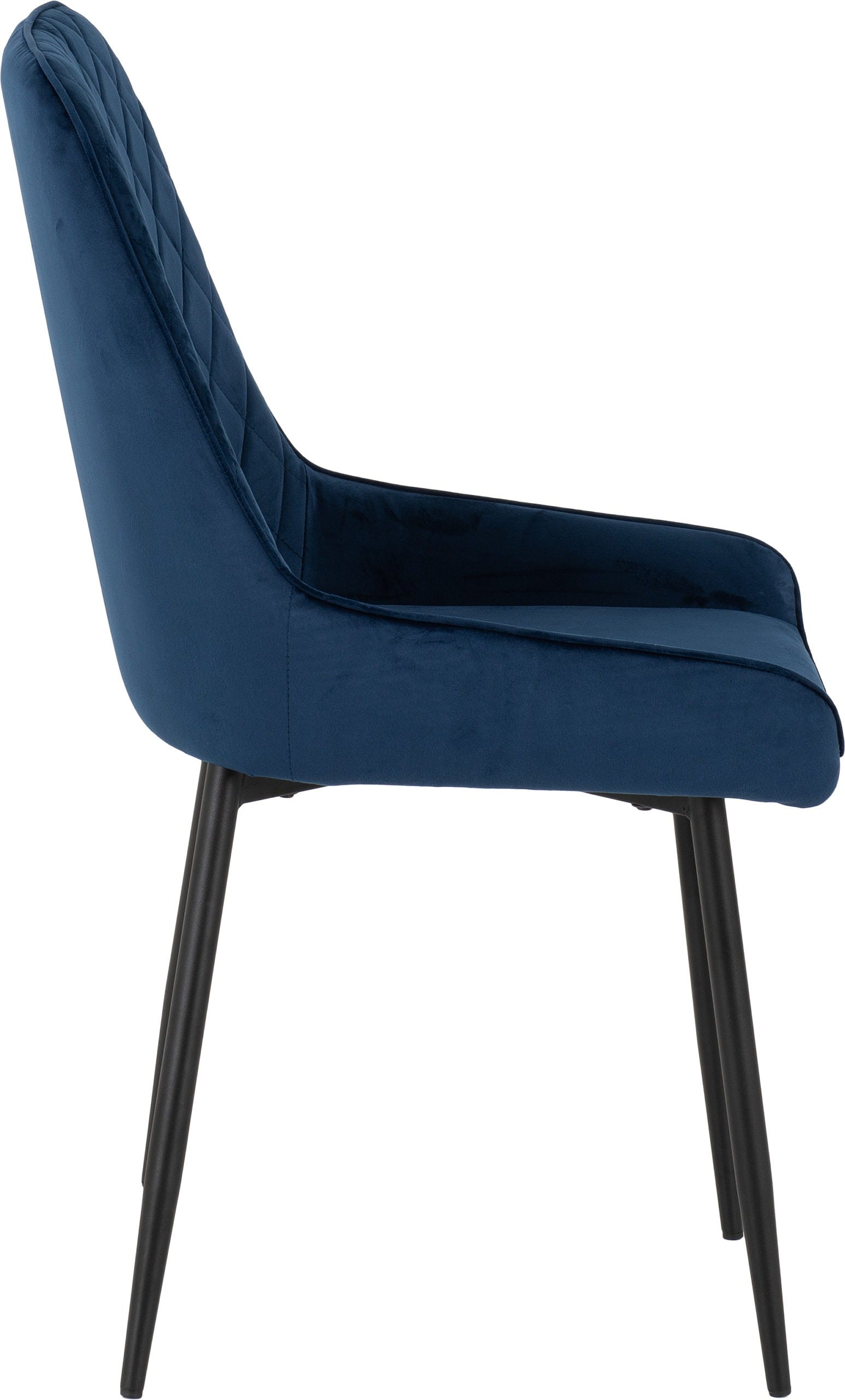 Avery Chairs Sapphire Blue Velvet- The Right Buy Store