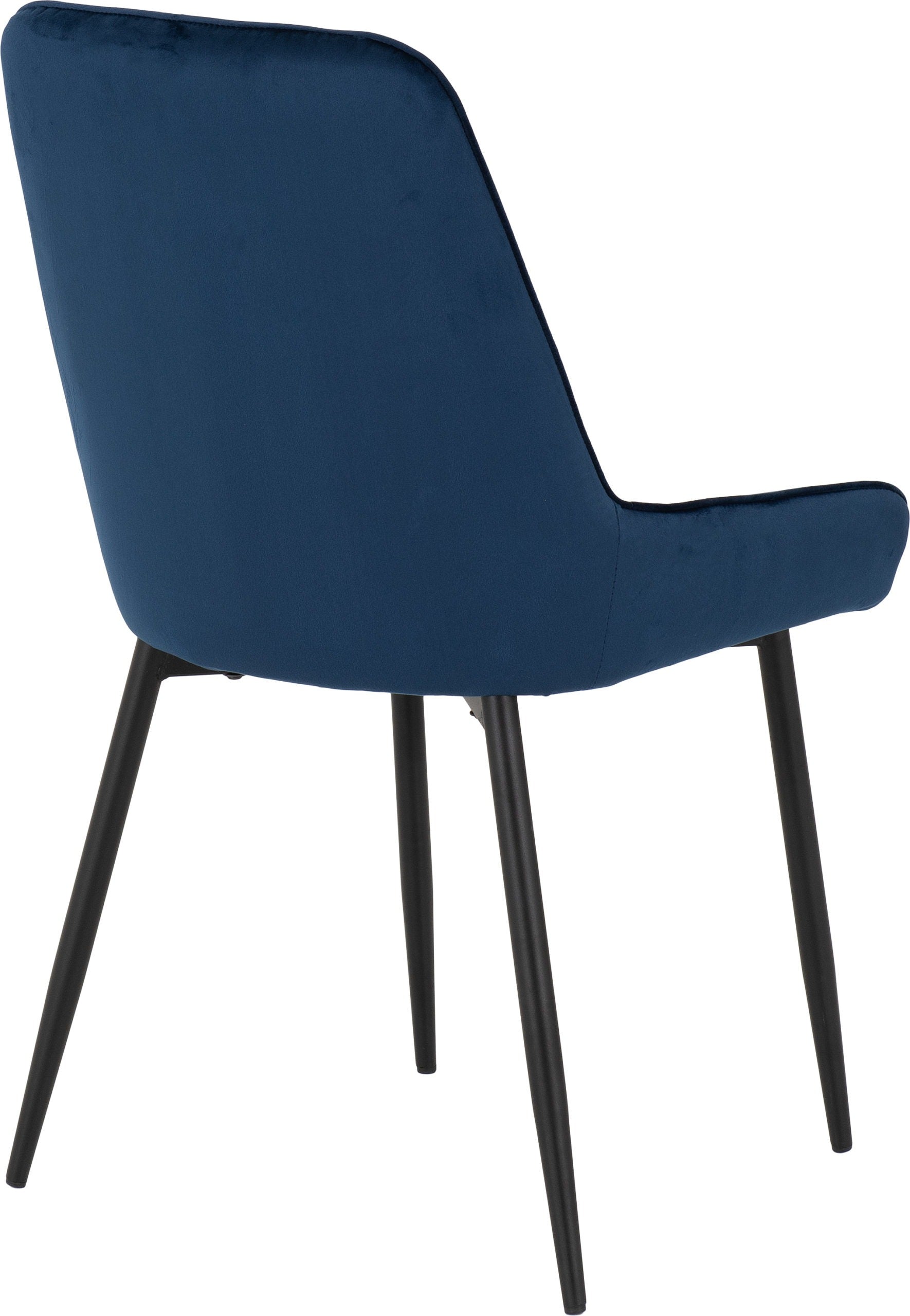 Avery Chairs Sapphire Blue Velvet- The Right Buy Store