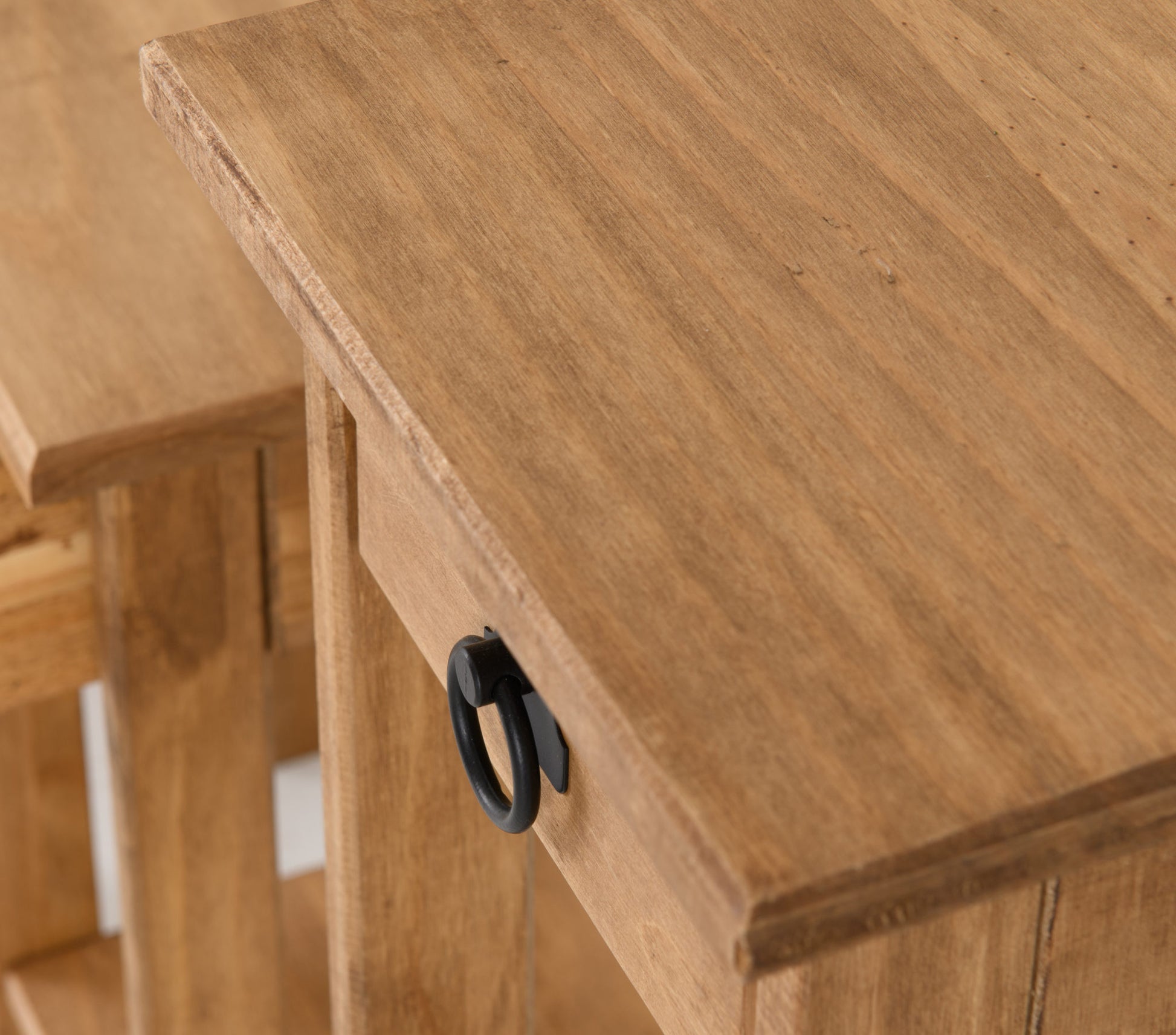 Corona Plant Stands (Set of 3) - Distressed Waxed Pine