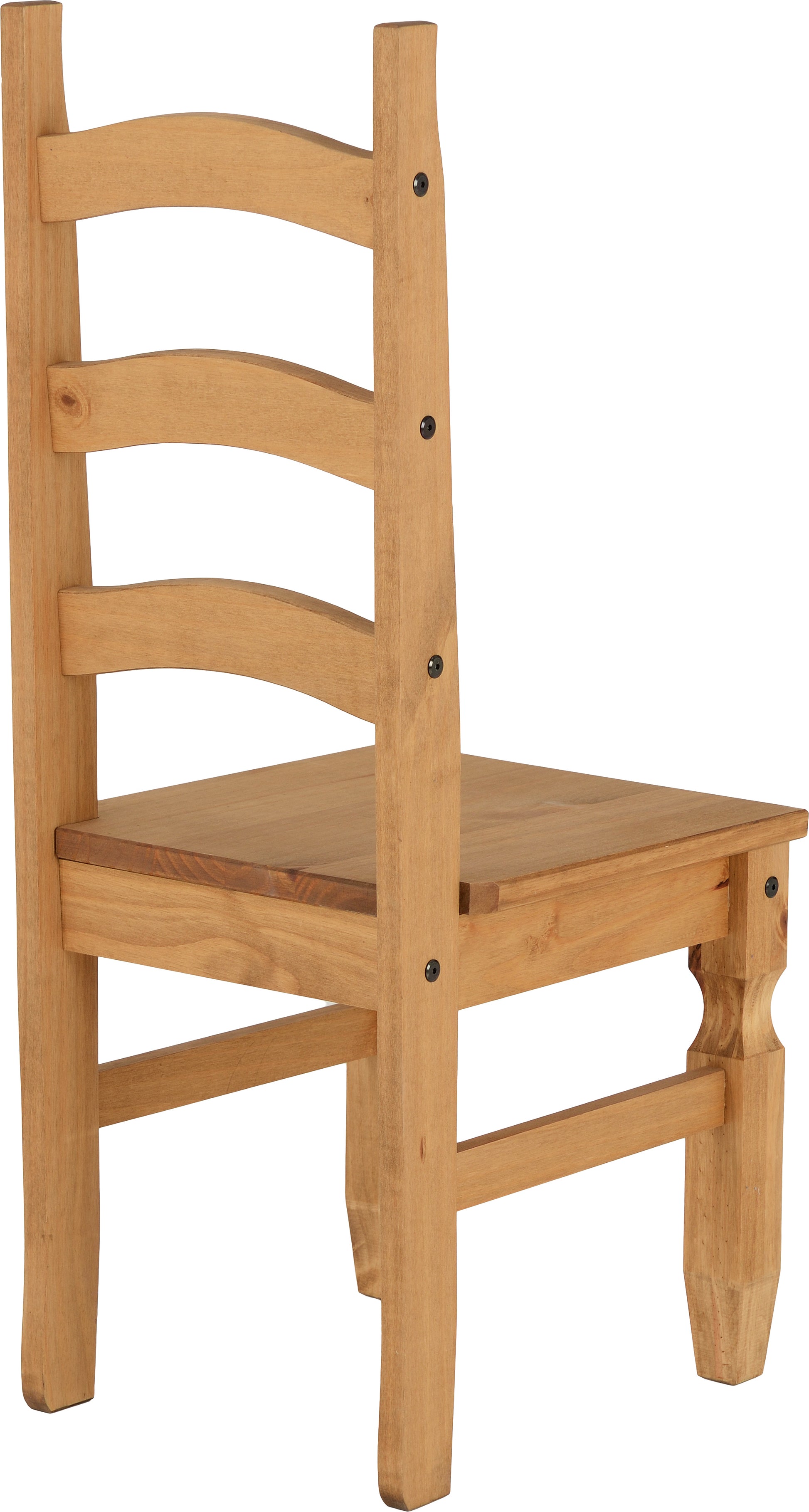 Corona Chair Distressed Waxed Pine
