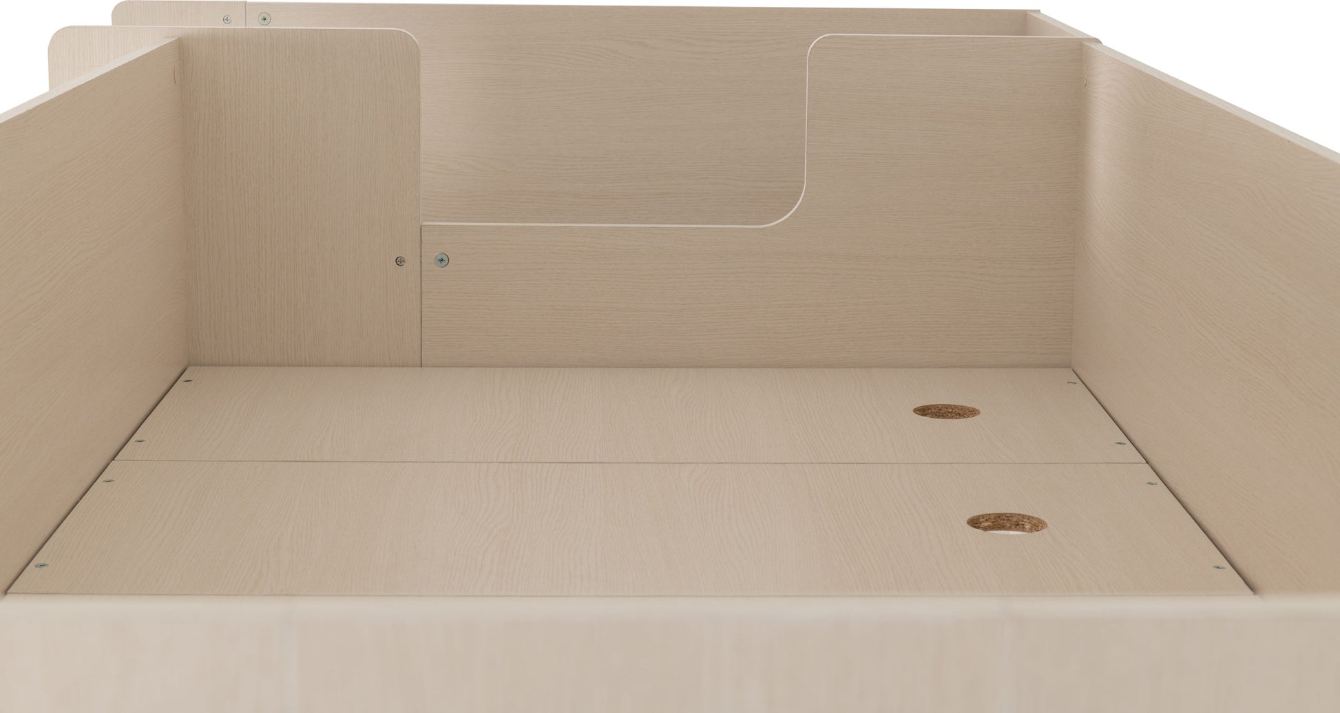 Jupiter High Sleeper Bed -  White/Grey