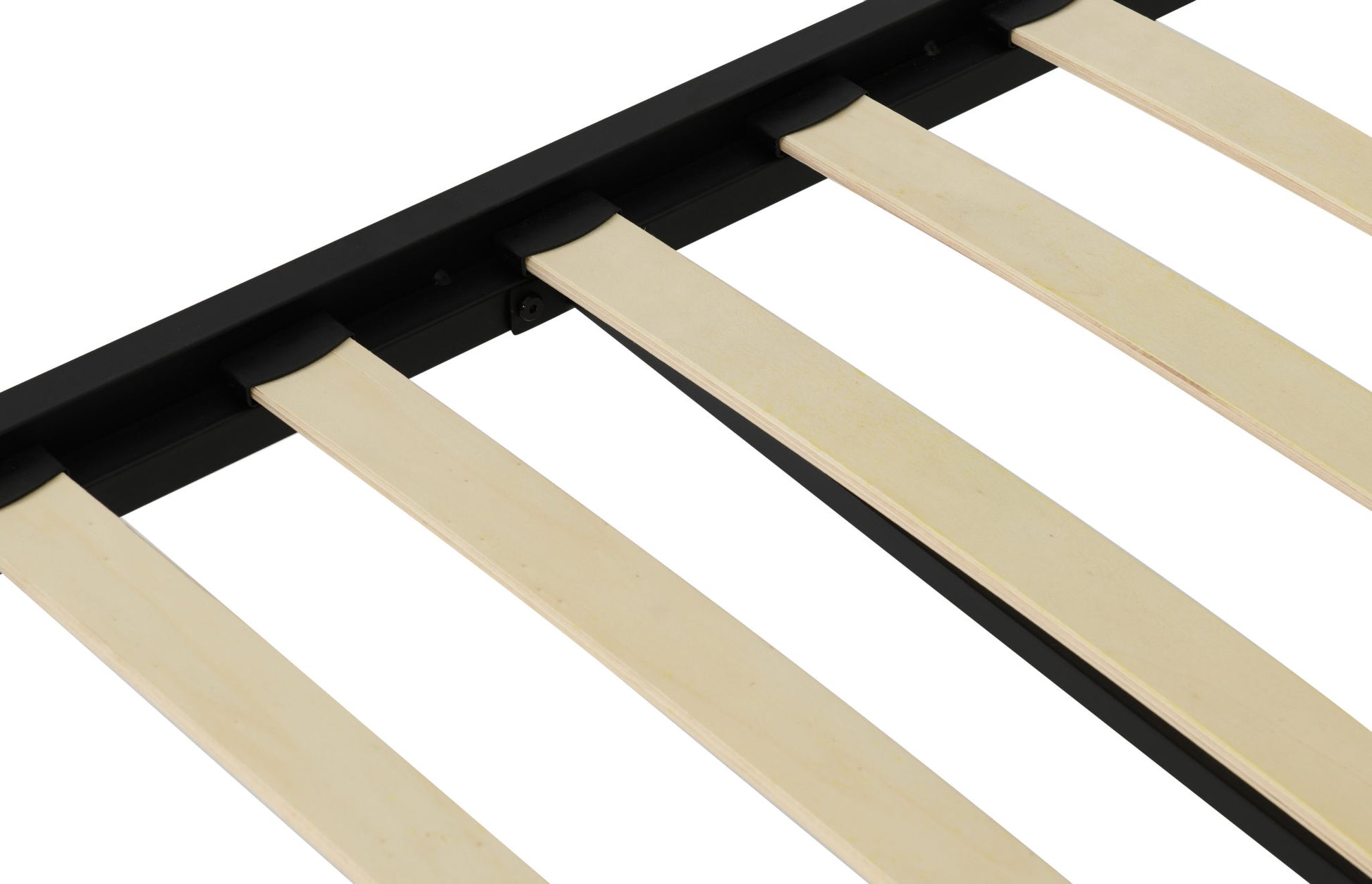 Kelly 3' Single Bed - Black