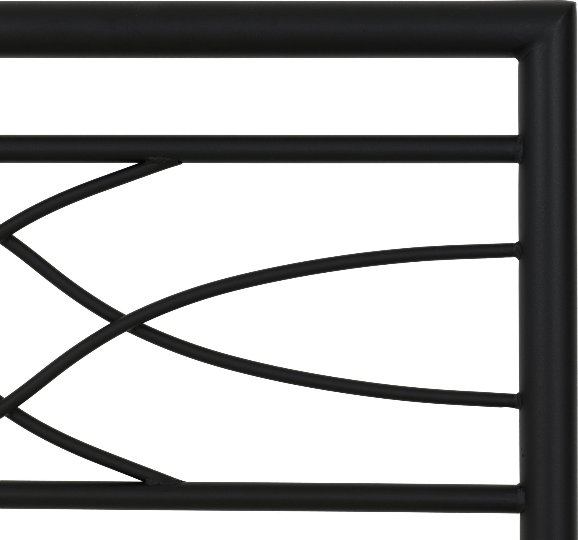 Kelly 3' Single Bed - Black