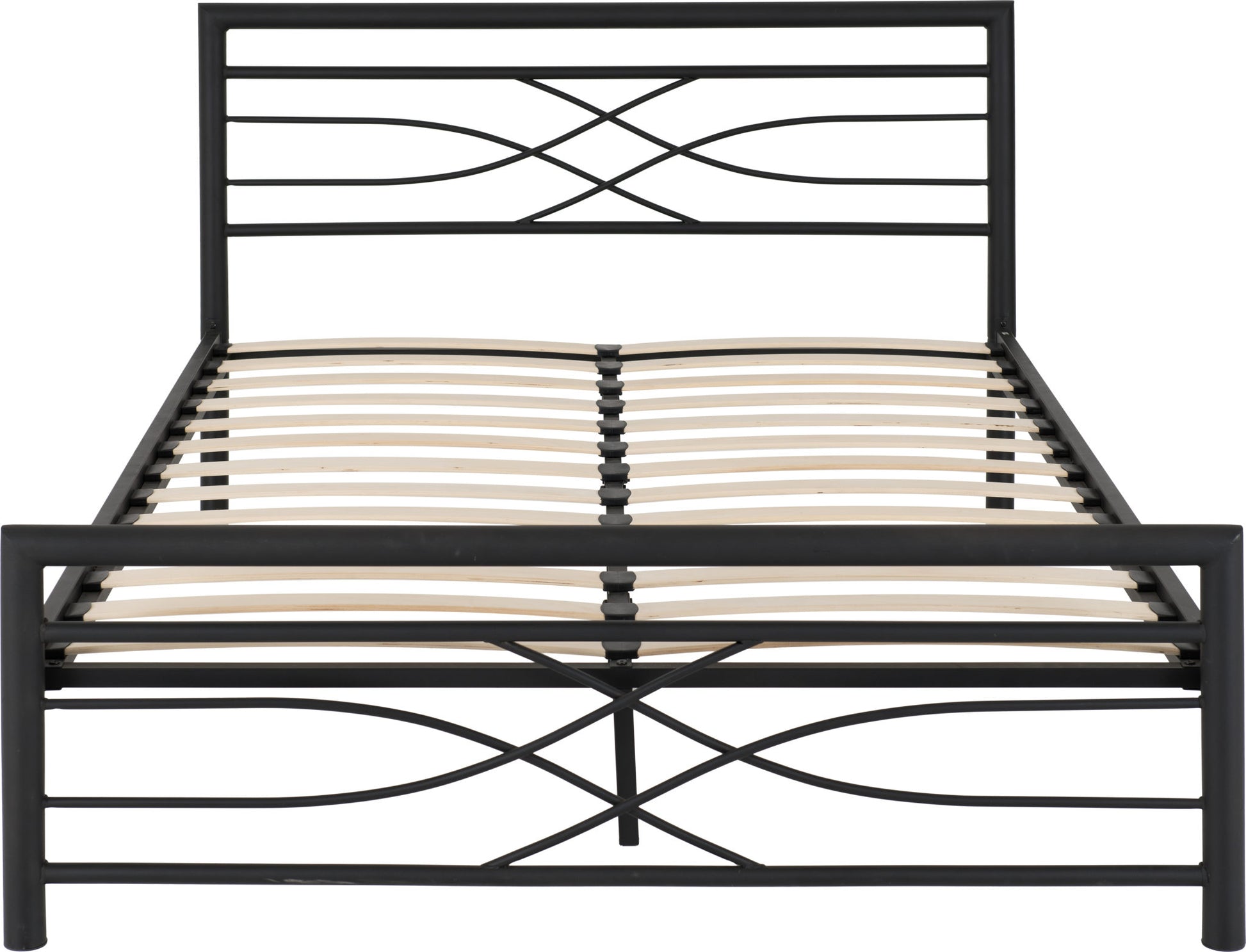 Kelly 4'6" Double Bed - Black