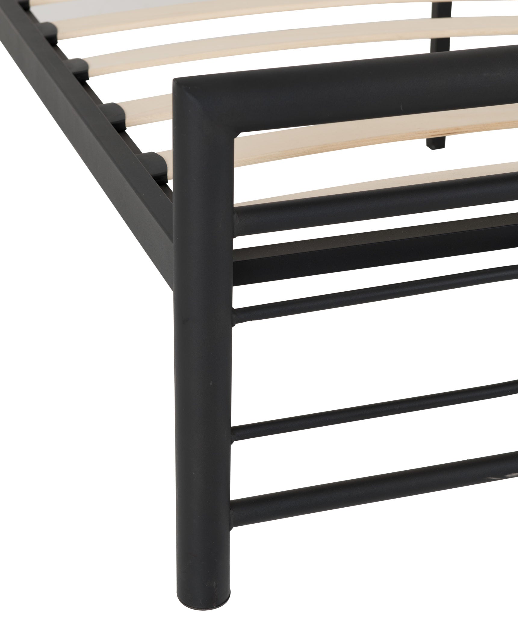 Kelly 4'6" Double Bed - Black
