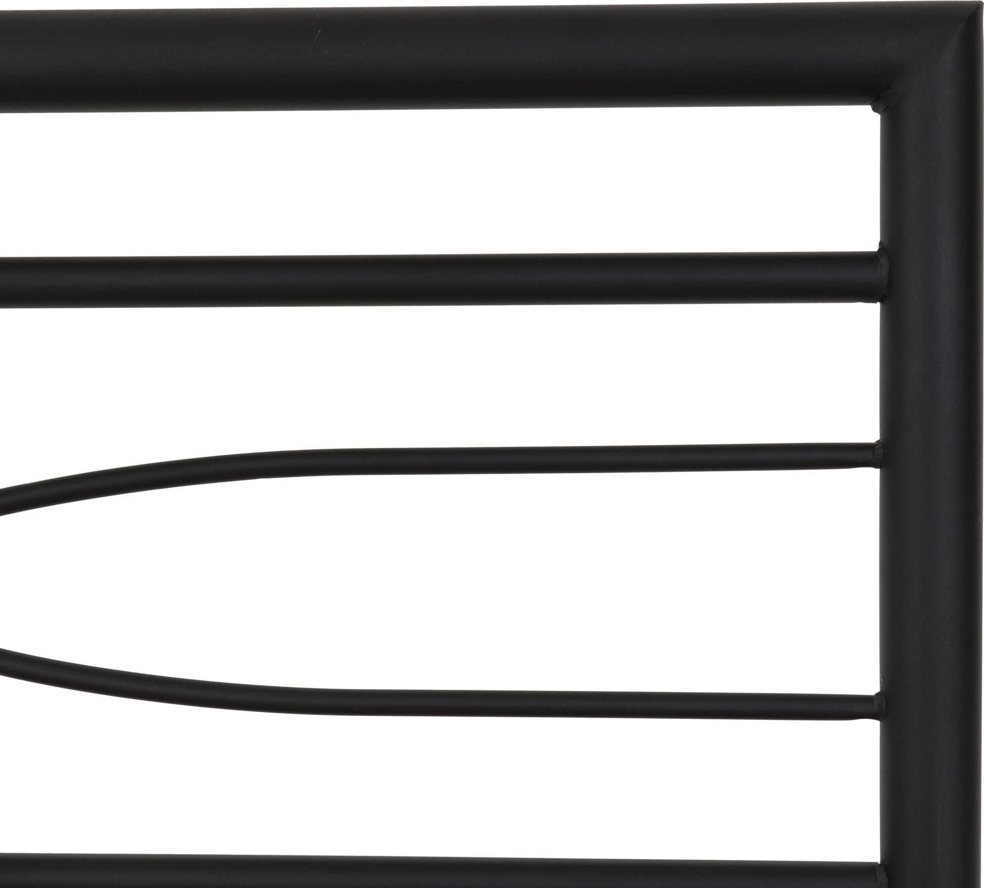 Kelly 4'6" Double Bed - Black