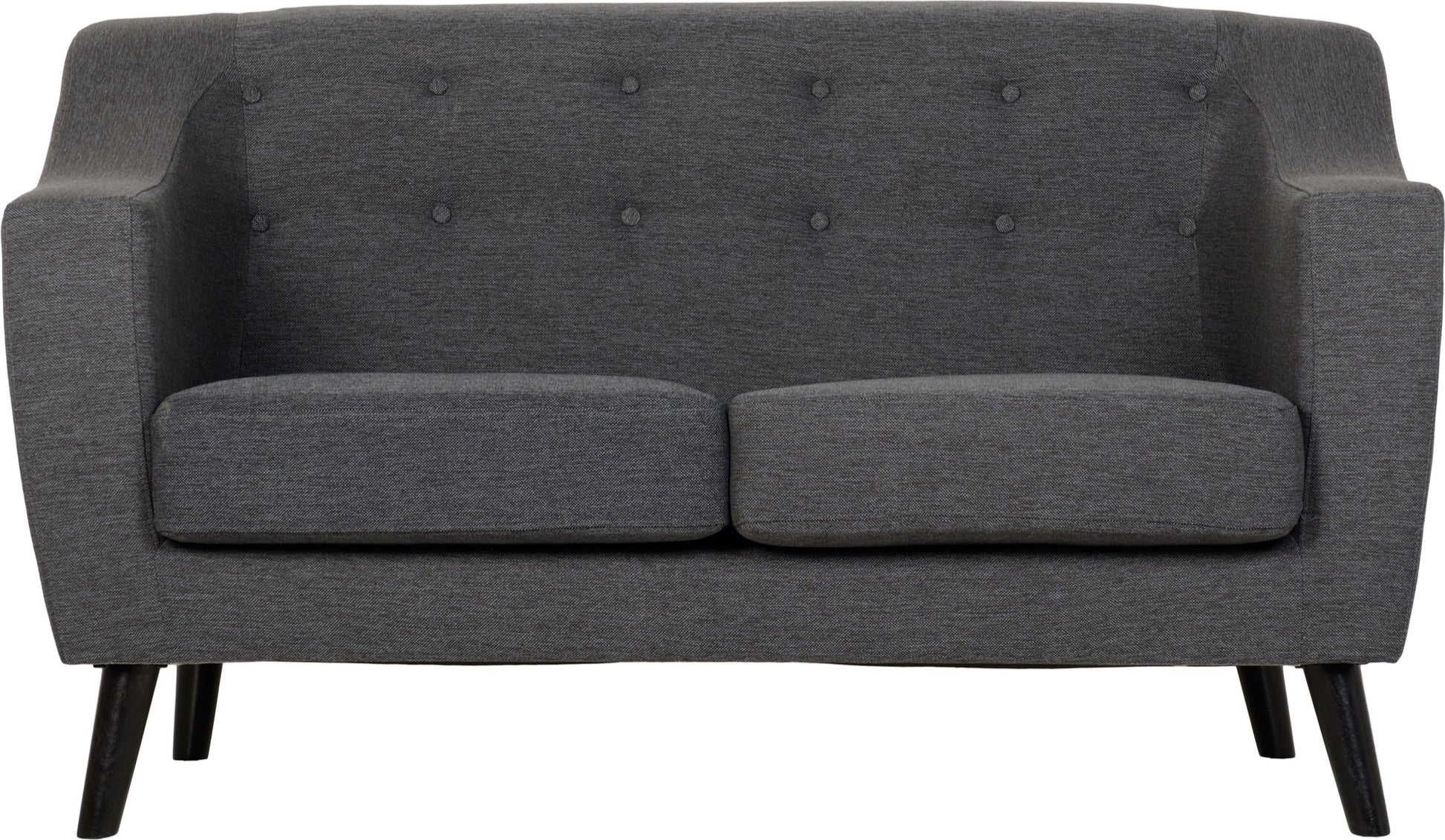 Ashley 2 Seater Sofa Dark Grey Fabric- The Right Buy Store