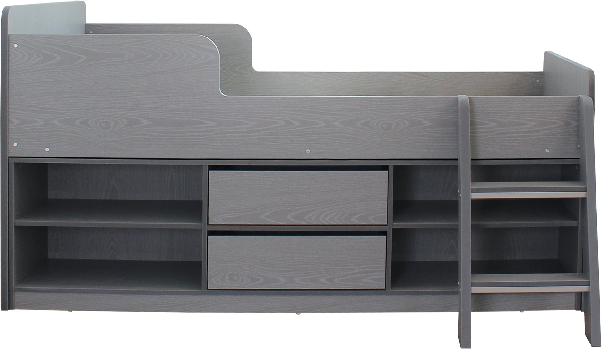 Felix Low Sleeper Bed - Grey