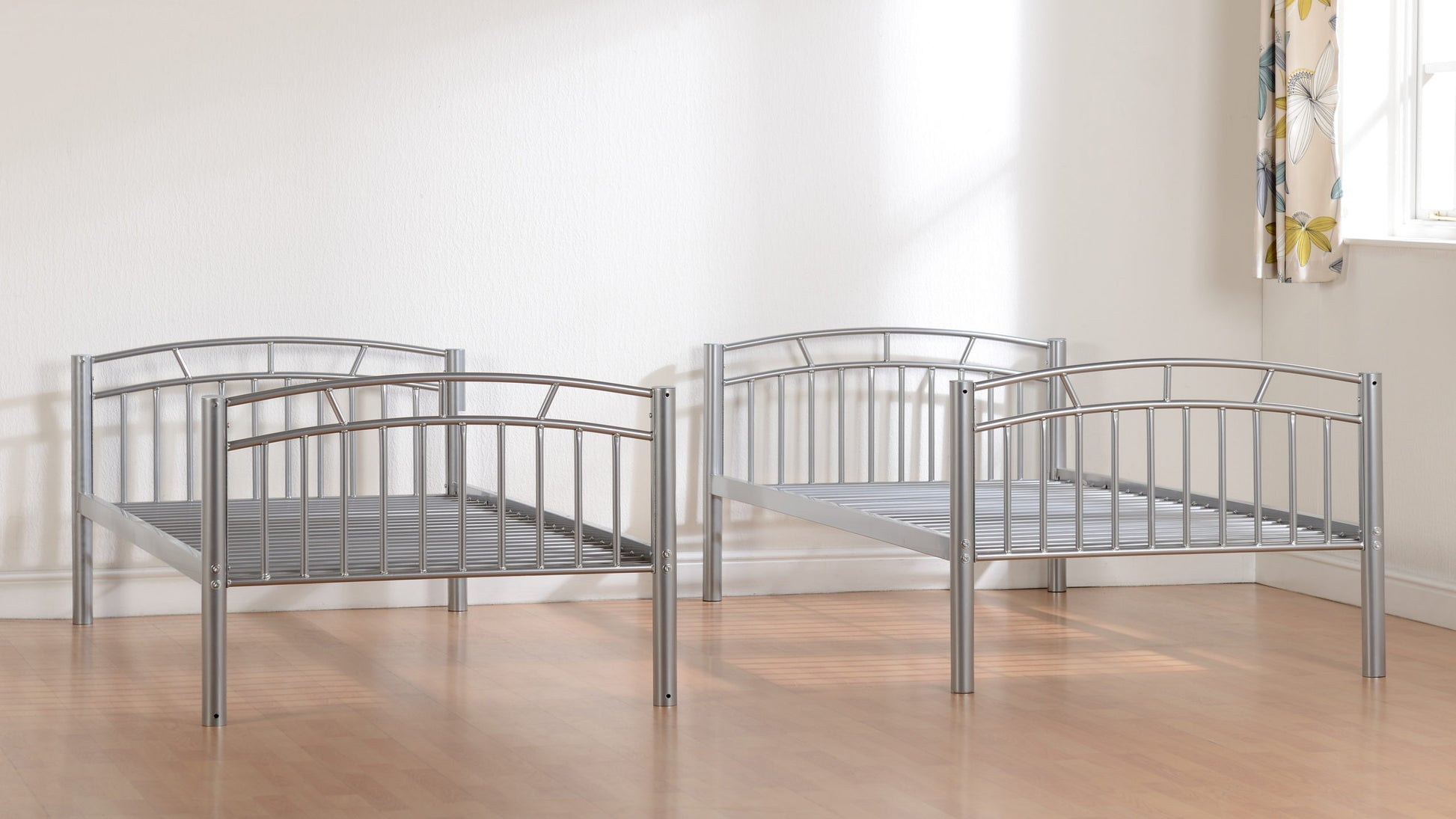 Ventura 3' Bunk Bed - Silver