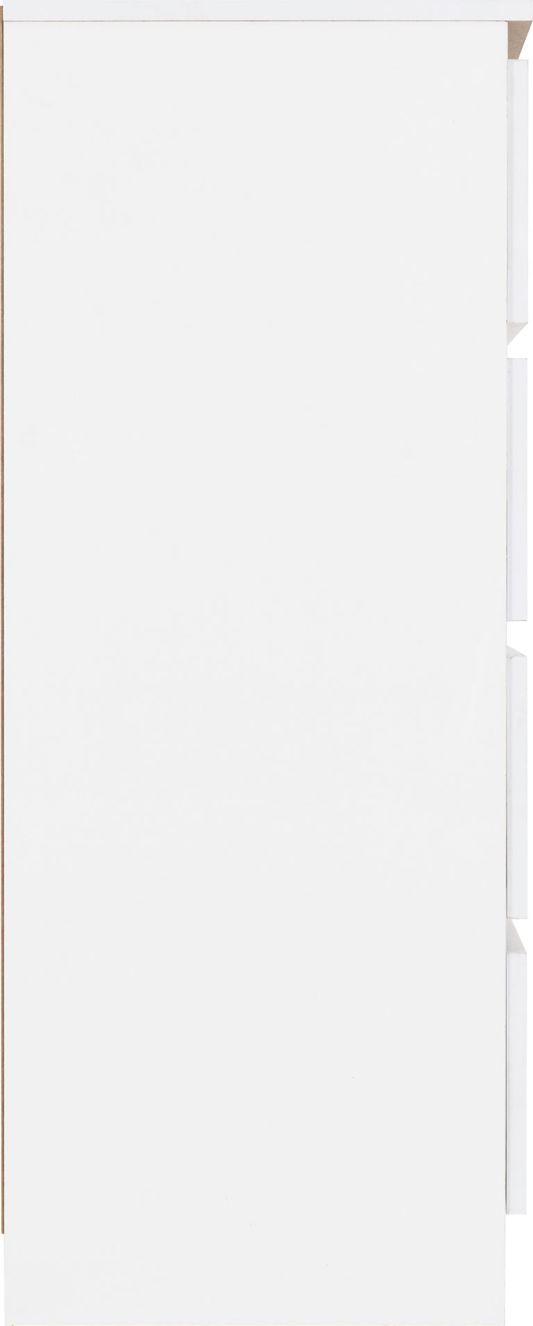 Malvern 4 Drawer Chest White- The Right Buy Store