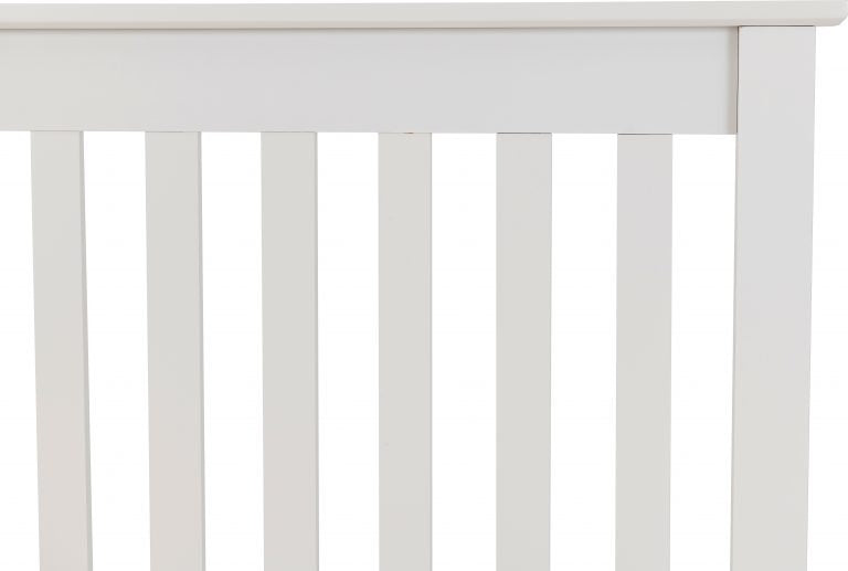 Monaco 3' Bed Low Foot End White- The Right Buy Store