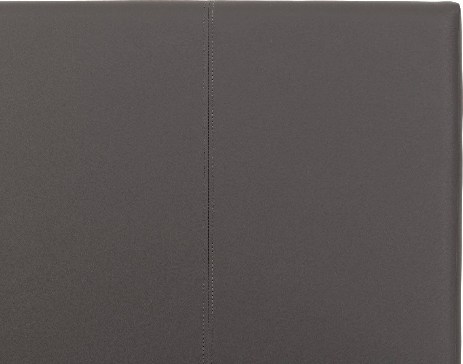 Prado Plus 4'6" Storage Bed - Grey Faux Leather