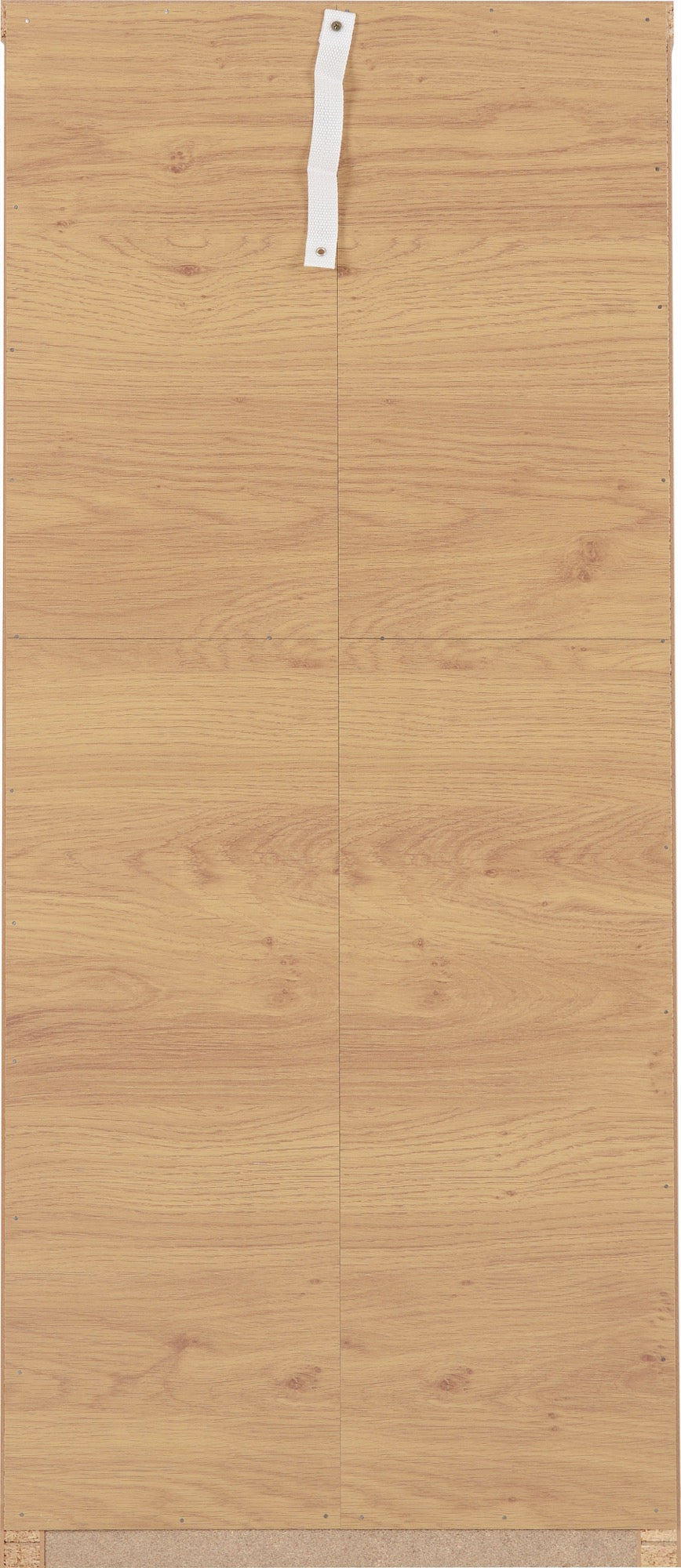 Seville 5 Drawer Narrow Chest - Grey High Gloss/Light Oak Effect Veneer