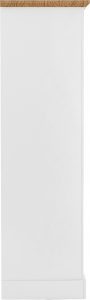 Toledo 2 Door Wardrobe Bedroom Set White/Oak Effect