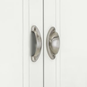 Toledo 2 Door Wardrobe Bedroom Set White/Oak Effect