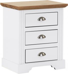 Toledo 2 Door Wardrobe Bedroom Set White/Oak Effect