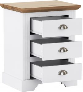 Toledo 2 Door Wardrobe Bedroom Set White/Oak Effect