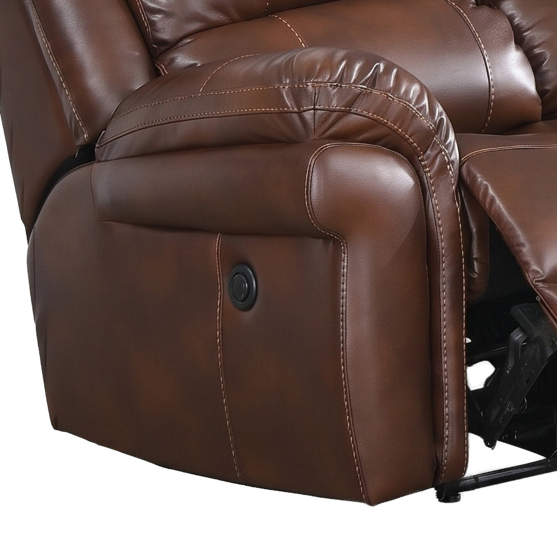 Farnham Power Electric Reclining  3+1+1 Sofa Suite- Tan