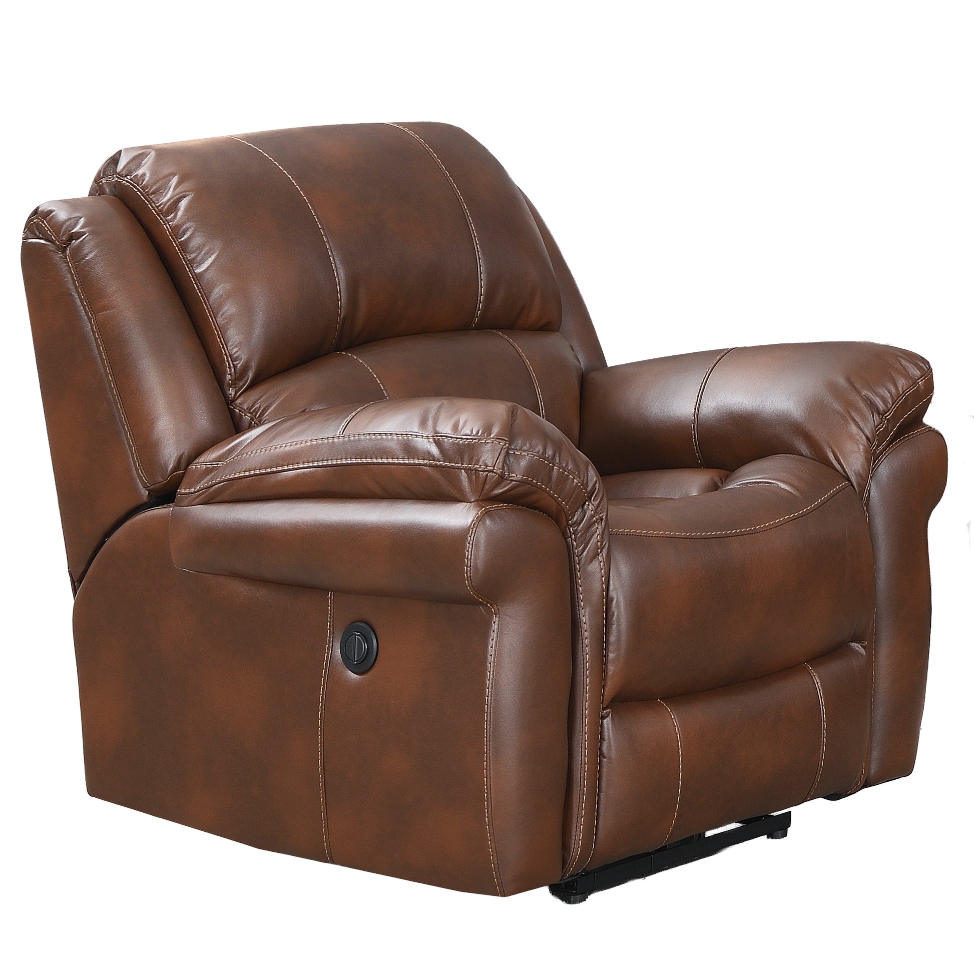 Farnham Power Electric Reclining  3+1+1 Sofa Suite- Tan
