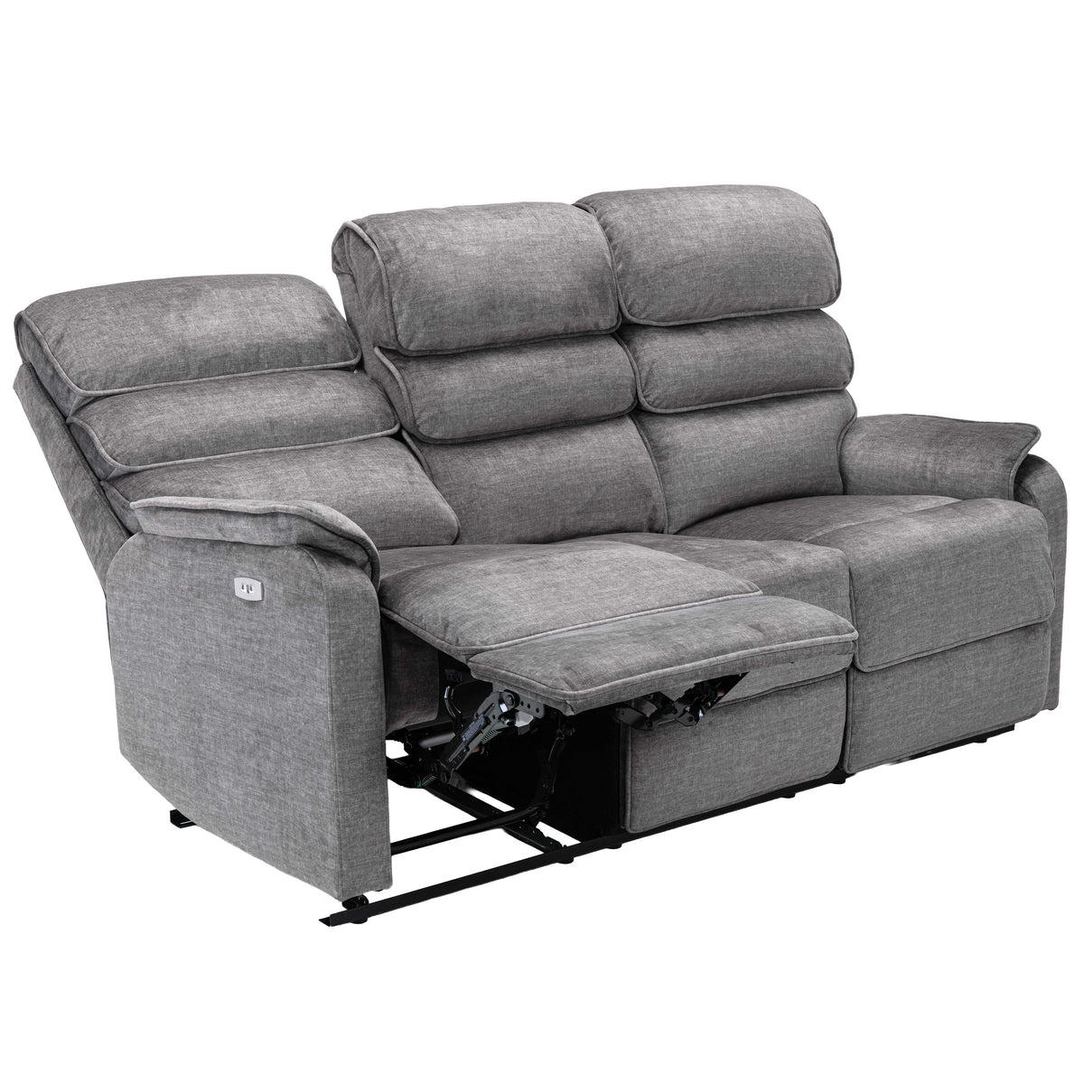 Savoy 3 Seater Electric Grey